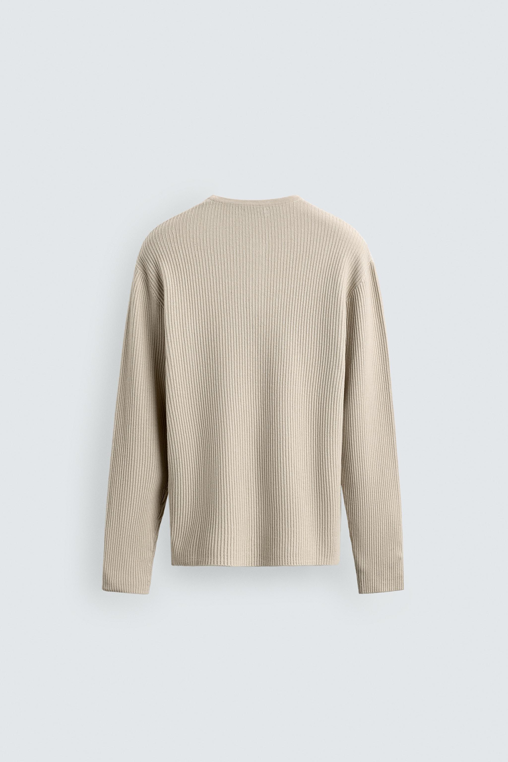 TEXTURED HENLEY JUMPER